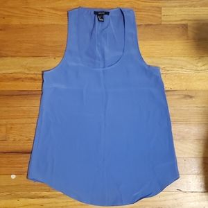 Forever 21 Blue Tank Top Blouse